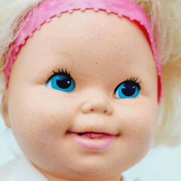 Mattel Blond Baby Doll 11" Neck embossed 1971 Mattel Inc Mexico READ - Picture 2 of 9